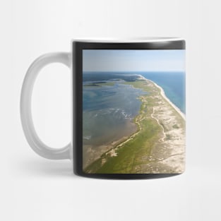 Nauset Beach Aerial Photo (Orleans, Cape Cod) Mug